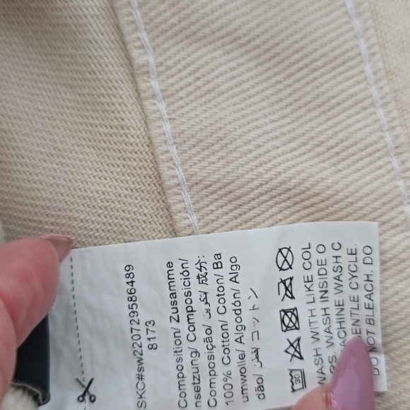 SHEIN EZwear Flap Pocket Denim Overalls Without Top Size S US 4 - Picture 13 of 14